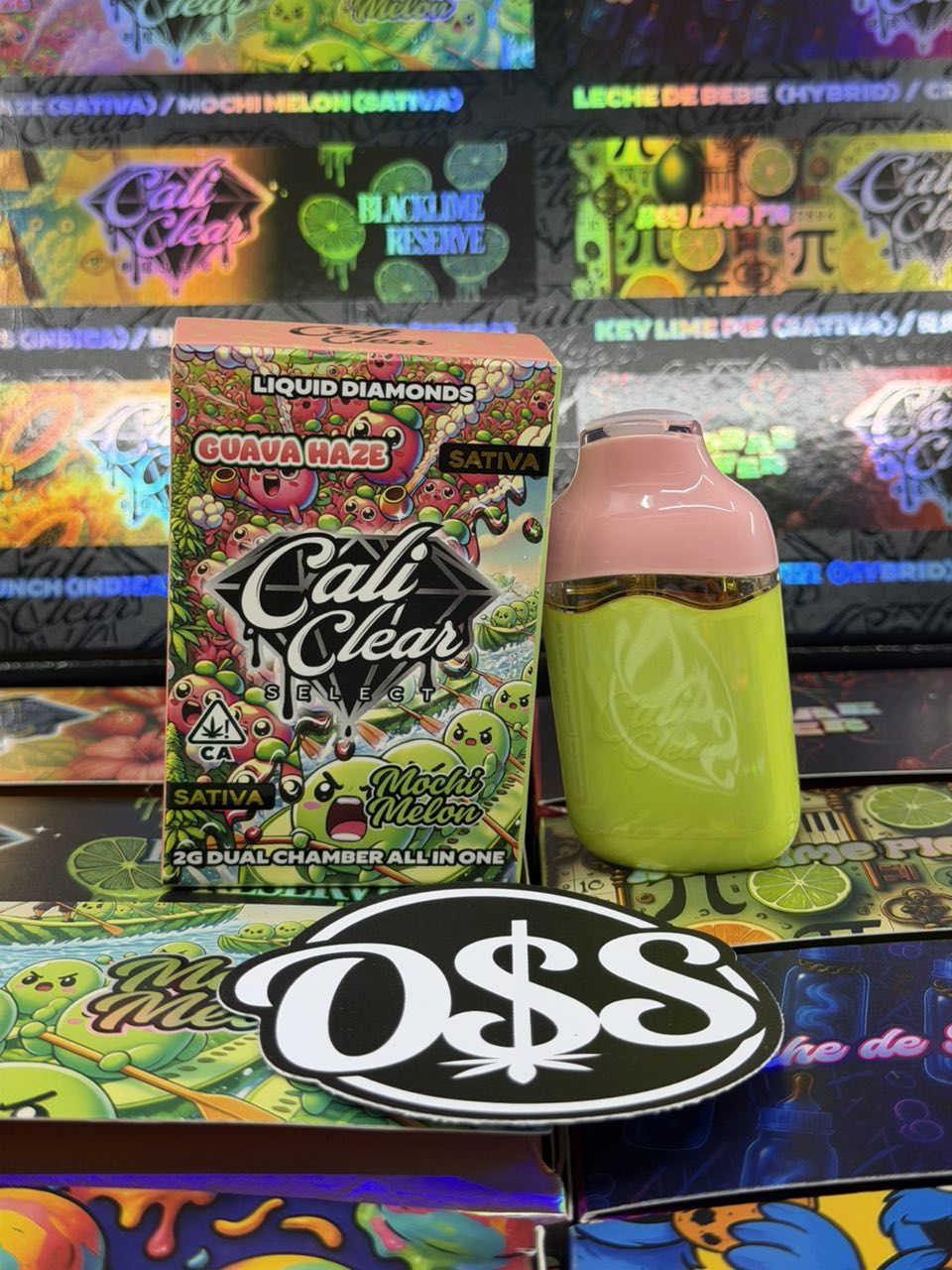Buy Cali Clear Dual Chamber 2G Disposable - All in one Vape Buy Cali Clear Dual Chamber 2G Disposable - All in one Vape