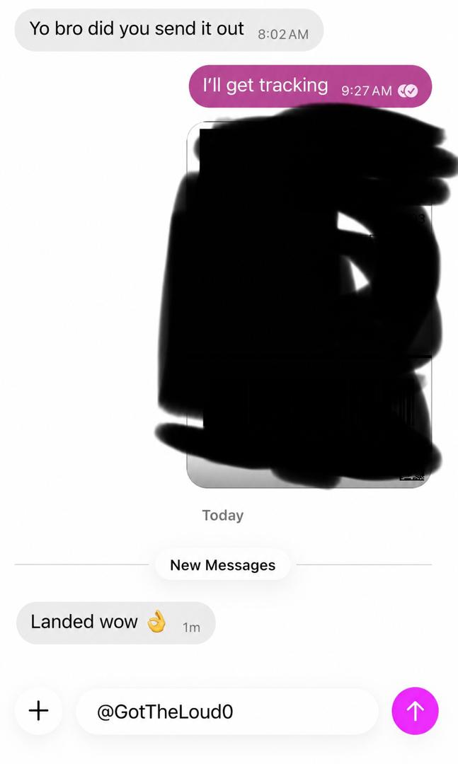 Verified customer vouch
